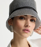 Brunello Cucinelli monili-detail bucket hat (British brand)