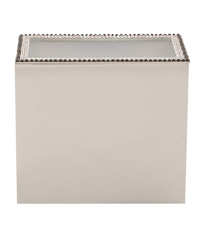 Harrods Crystal Embellished Chrome-Plated Brush Holder- Buy online at McGrocer