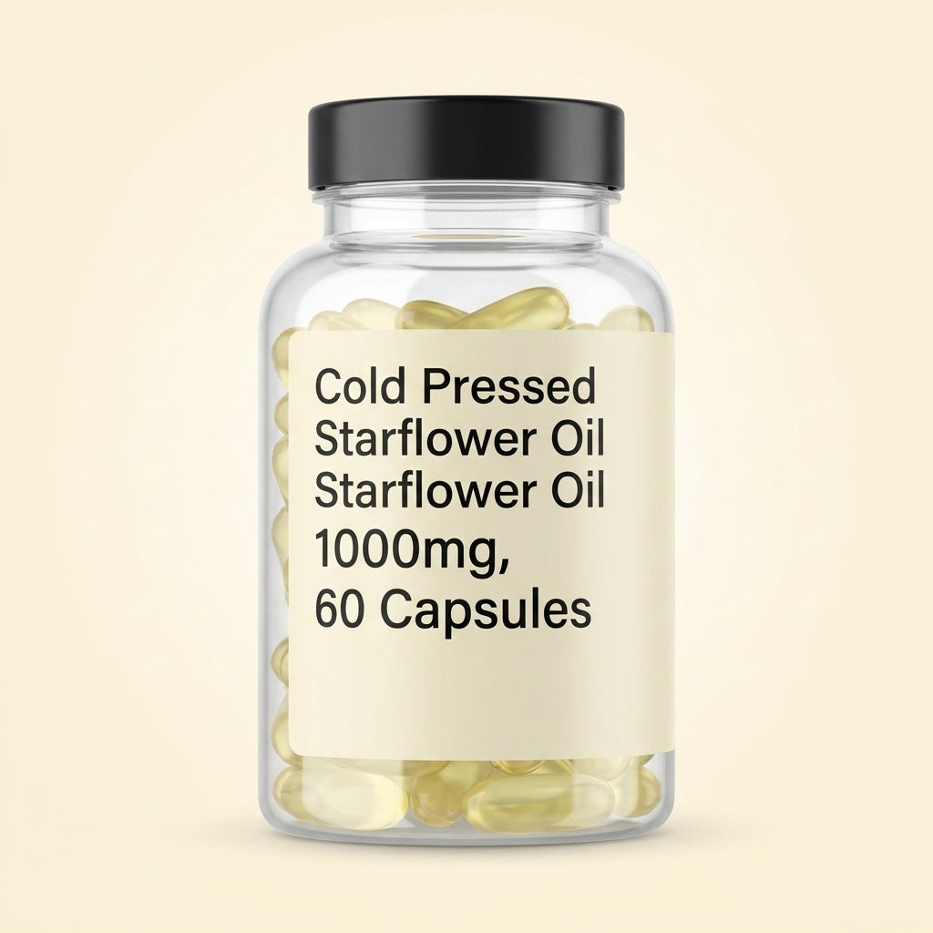 Holland & Barrett Starflower Oil 1000mg 60 capsules, UK version
