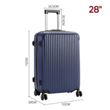 Livingandhome hardshell travel suitcase 28 inch, UK version