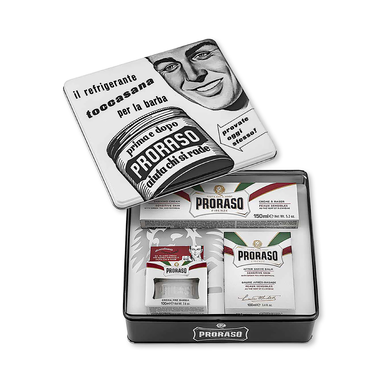 Proraso sensitive gift set, UK version