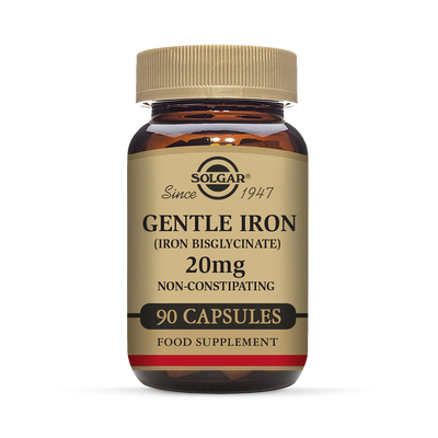 Holland & Barrett Solgar Gentle Iron 20mg 90 Vegi Capsules Iron Supplement- Buy online at McGrocer
