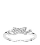 Chaumet Jeux de Liens white gold diamond ring (British brand)