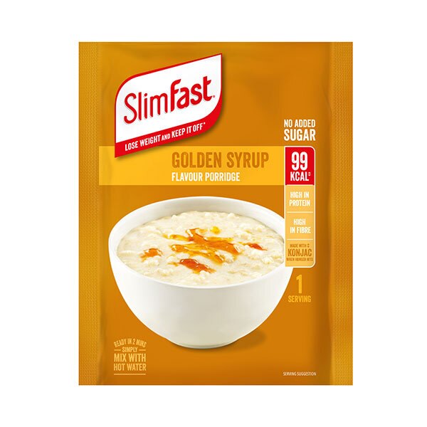 SlimFast Golden Syrup Porridge 203g GOODS Superdrug   