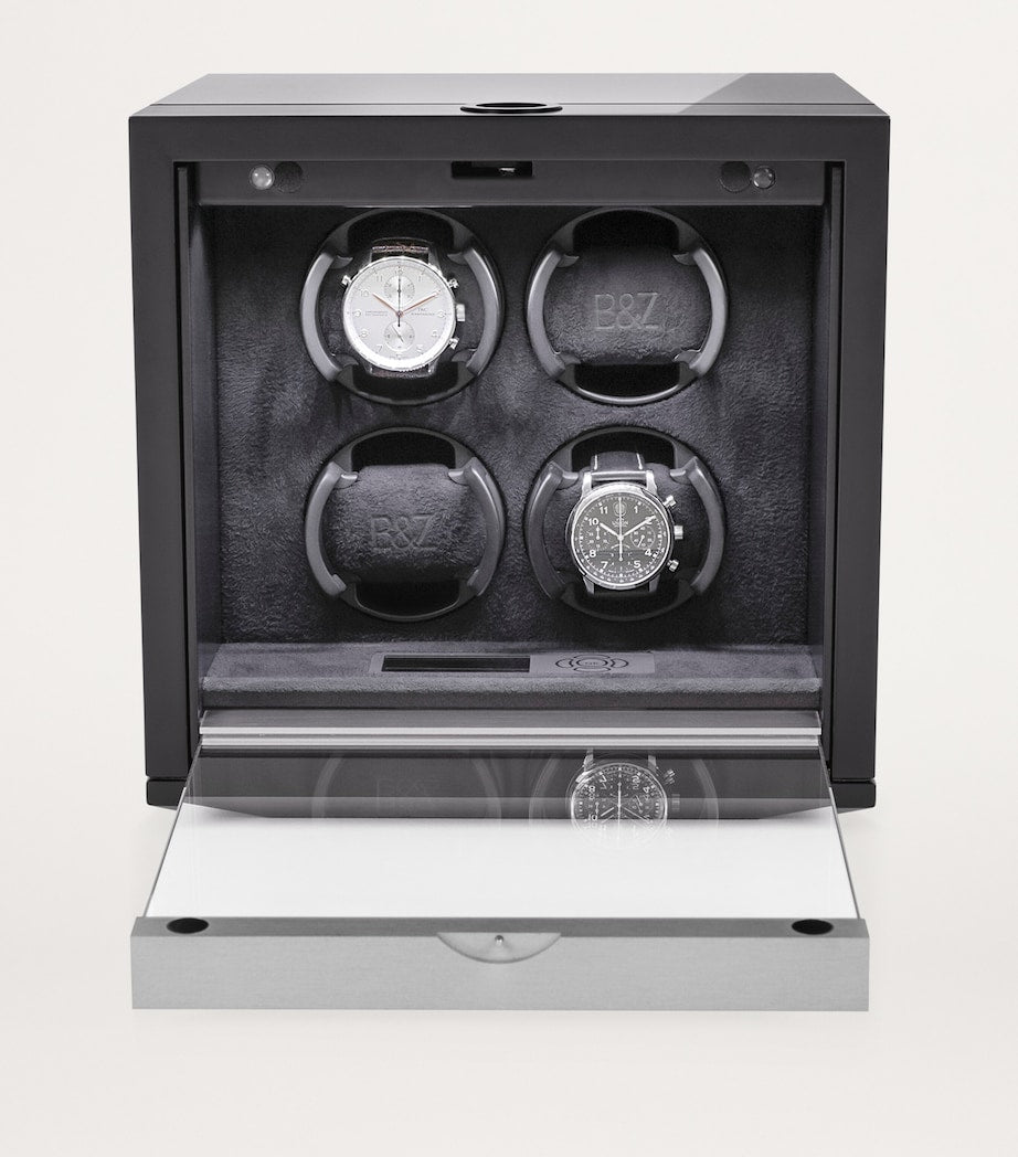 Buben & Zorweg Neo 6 gloss carbon watch winder, UK version