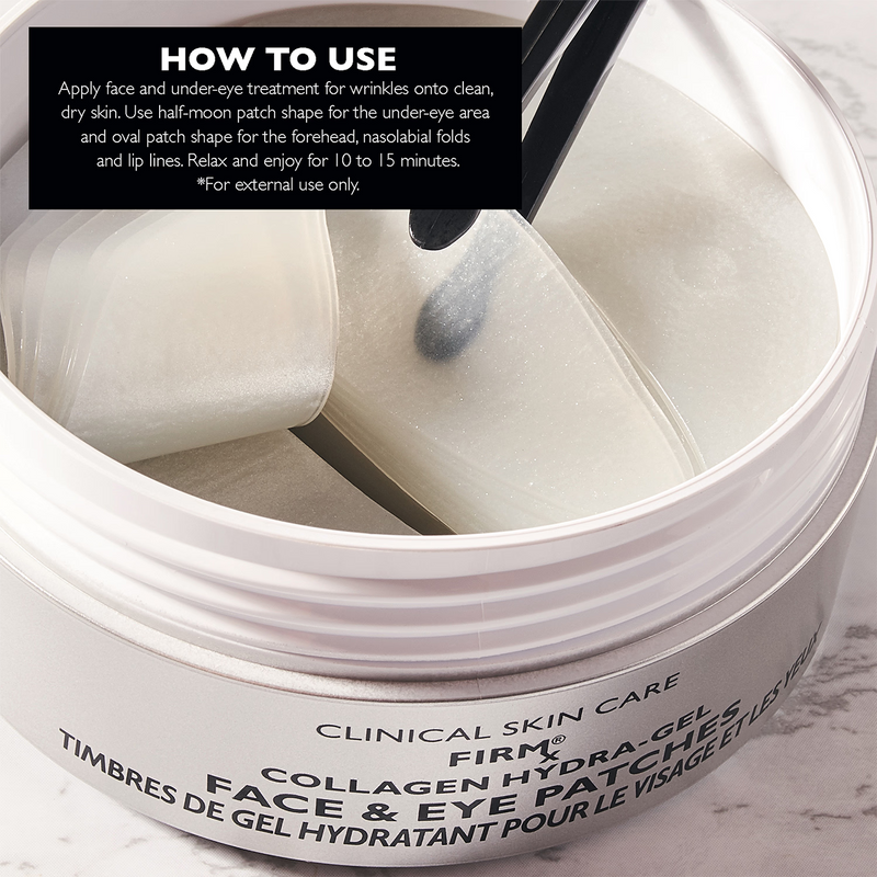 Peter Thomas Roth collagen hydra-gel eye and face patches 60 patches, UK version
