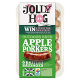 The Jolly Hog British Pork Sausages with Bramley Apple x6 400g GOODS Sainsburys   