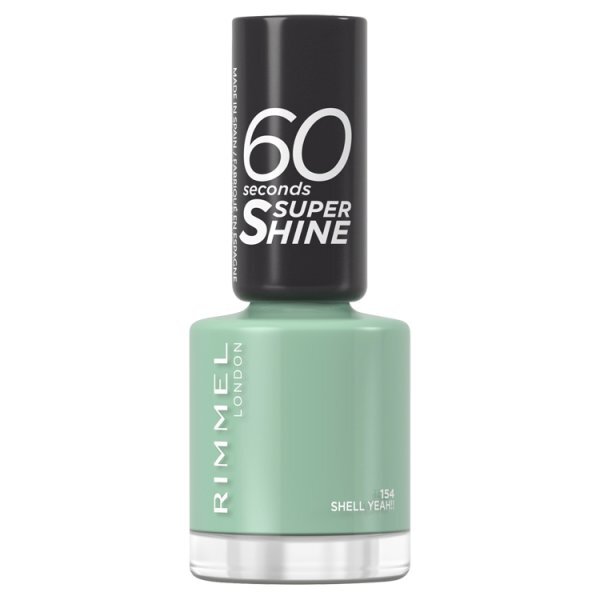 Rimmel 60 Seconds Nail Polish 154 Shell Yeah!! 8Ml GOODS Superdrug   