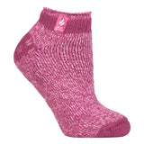 Heat Holders Ladies Low Cut Thermal Slipper Socks 4-8 UK GOODS Superdrug Muted Pink (Pisa)  