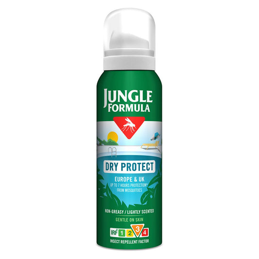Jungle Formula Dry Protect Aerosol Insect Repellent 125ml GOODS Boots   