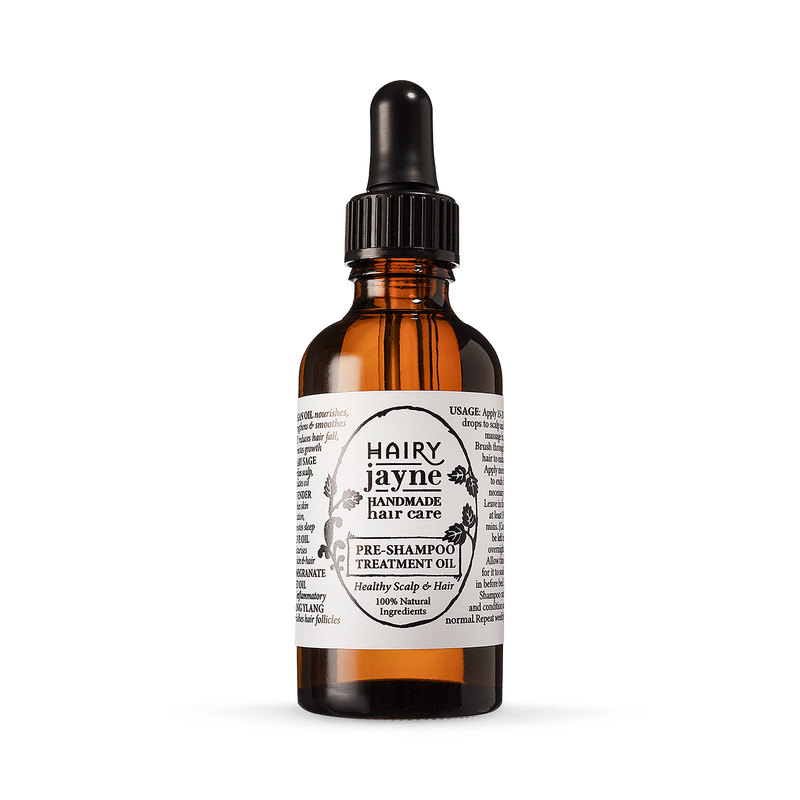 Pre-shampoo treatment oil for dry scalp, imported from the UK