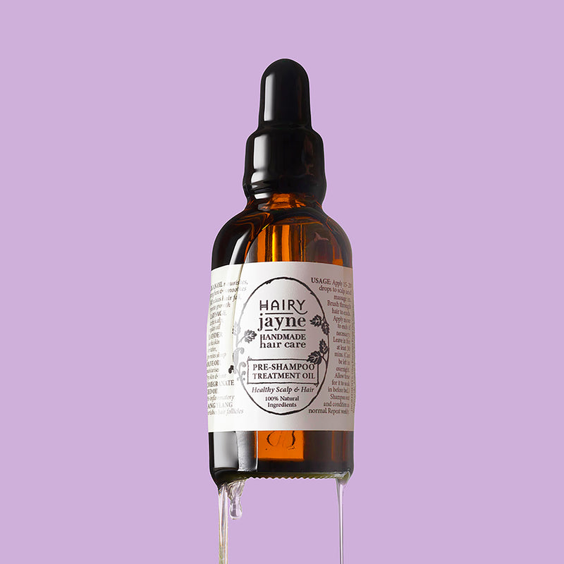 Pre-shampoo treatment oil for dry scalp, imported from the UK