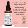 Pre-shampoo treatment oil for dry scalp, imported from the UK