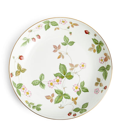 Harrods Wedgwood Wild Strawberry Pasta Bowl 24cm- Buy online at McGrocer