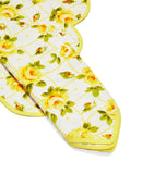 Loretta Caponi climbing rose print placemat and napkin set, UK version