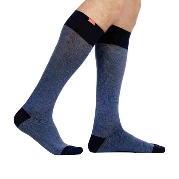 VIM&VIGR wide cotton graduated compression socks - British product