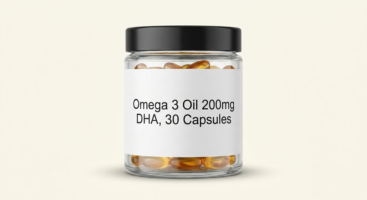 Holland & Barrett vegan omega 3 oil 500mg 30 capsules (British brand)