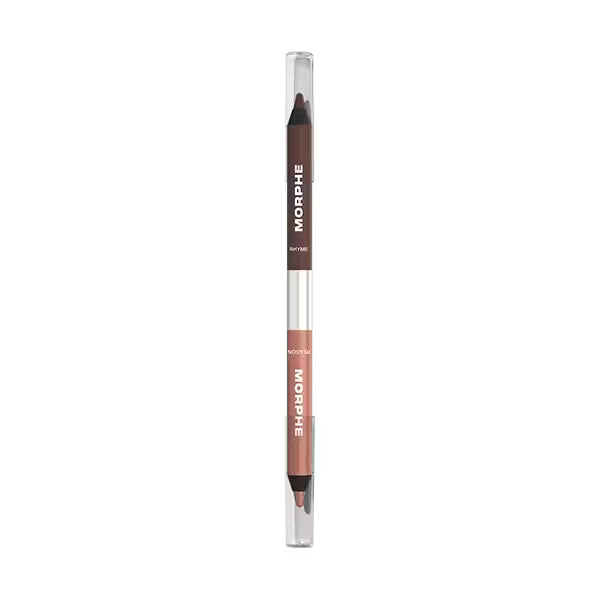 Morphe Bi-Liner dual-ended gel eyeliner Rhyme Or Reason, imported from the UK