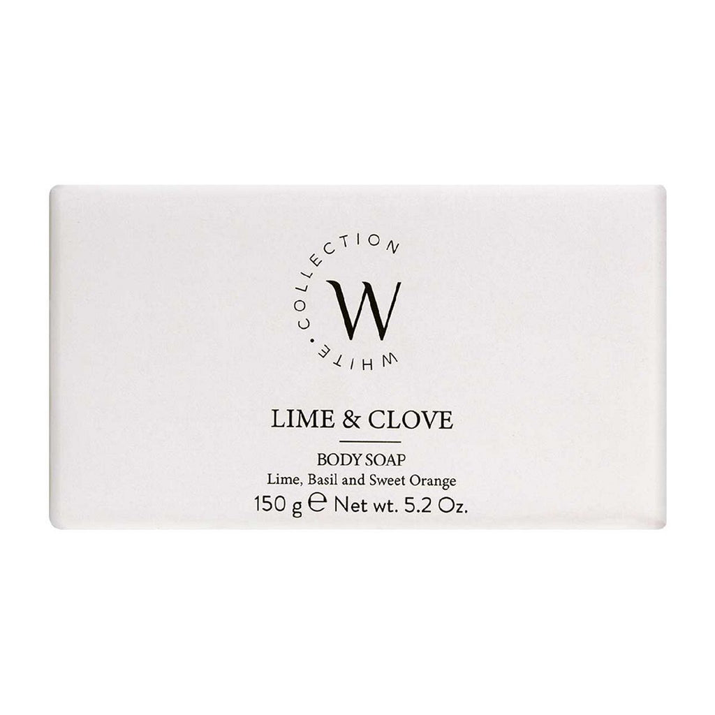 The White Collection Lime & Clove Body Soap 150g