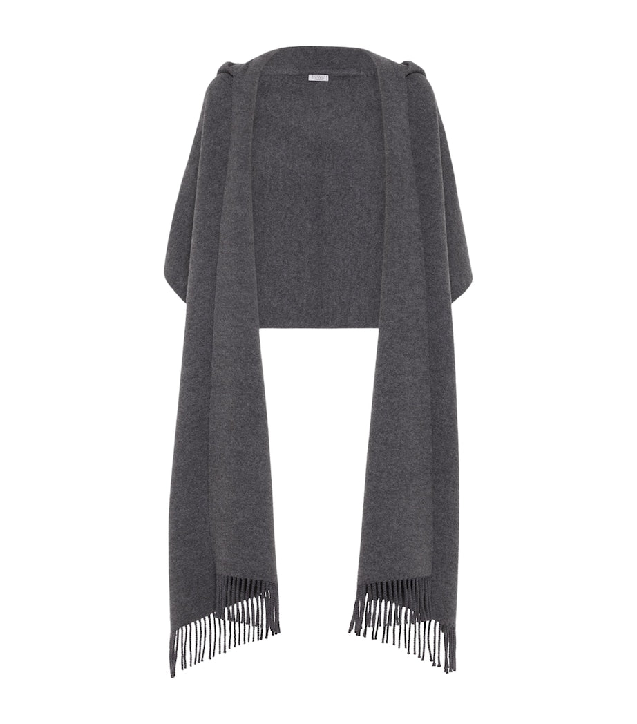 Brunello Cucinelli hooded scarf (British brand)