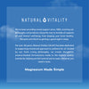Natural Vitality Calm Kids magnesium gummies 90mg 60 gummies, UK version