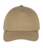 Saint Laurent baseball cap with tonal embroidered branding, UK version