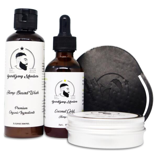 BeardGang beard care set Members Bundle, imported from the UK