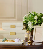 Aerin Small Shagreen Modern Jewellery Box - British product