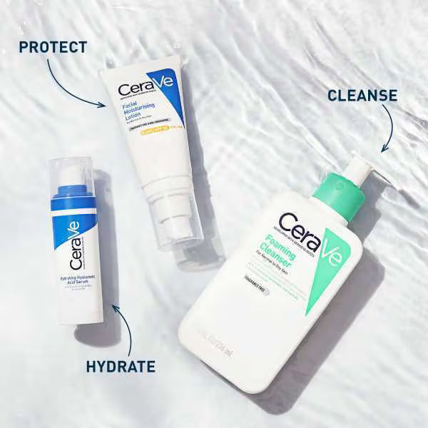 CeraVe Foaming Cleanser Normal to Oily Skin 473ml - British product