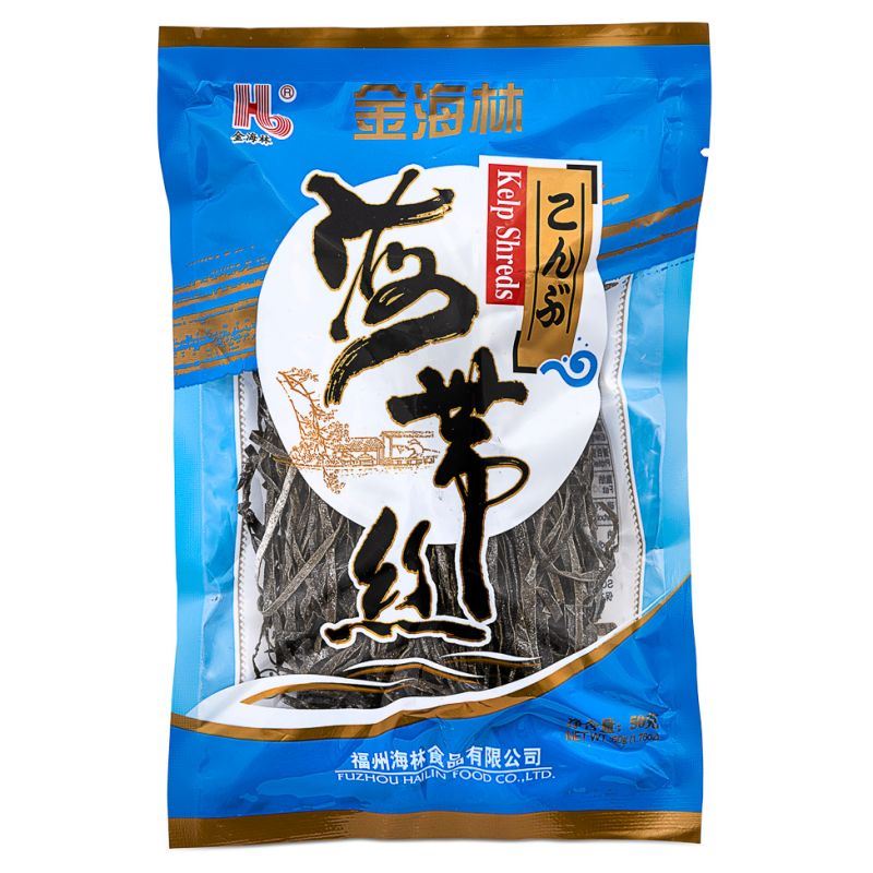 Jinhailin kelp shreds dried seaweed strips (British brand)
