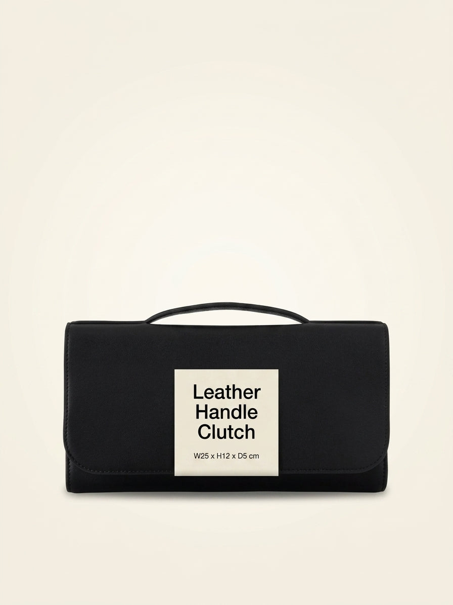 Mulberry Lily clutch bag with nappa leather and postman's lock, UK version