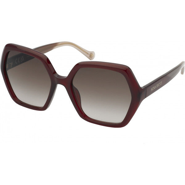 Nina Ricci brown acetate sunglasses SNR35657 57 09Y9, UK version