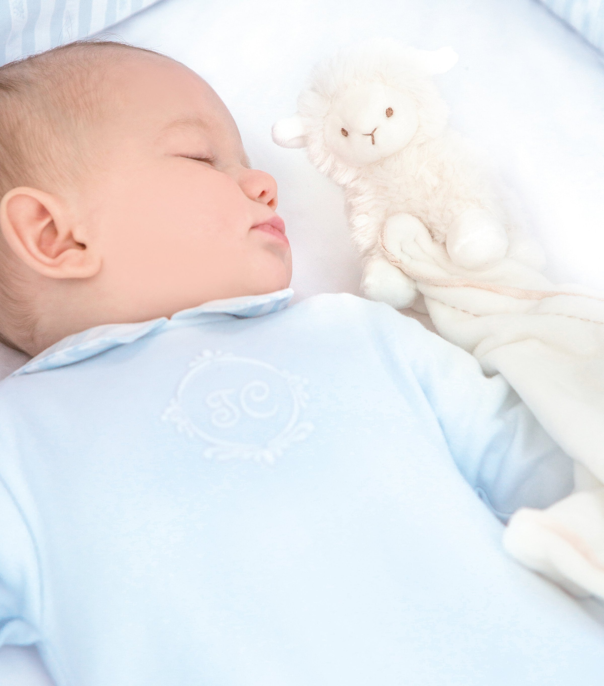 Tartine et Chocolat Edmond the Lamb soft toy 12cm (British brand)