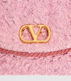 Valentino Garavani Metallic Vain soft shoulder bag, imported from the UK