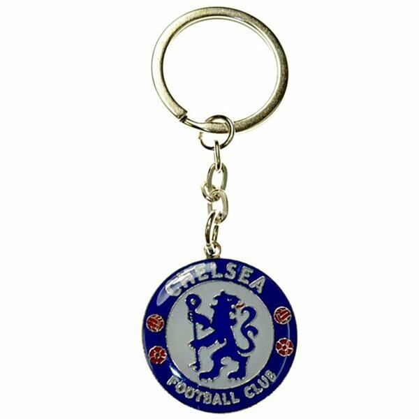 Chelsea FC Crest Enamel Keyring