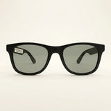 Alexander McQueen AM0352S sunglasses black frame green grey lenses, imported from the UK