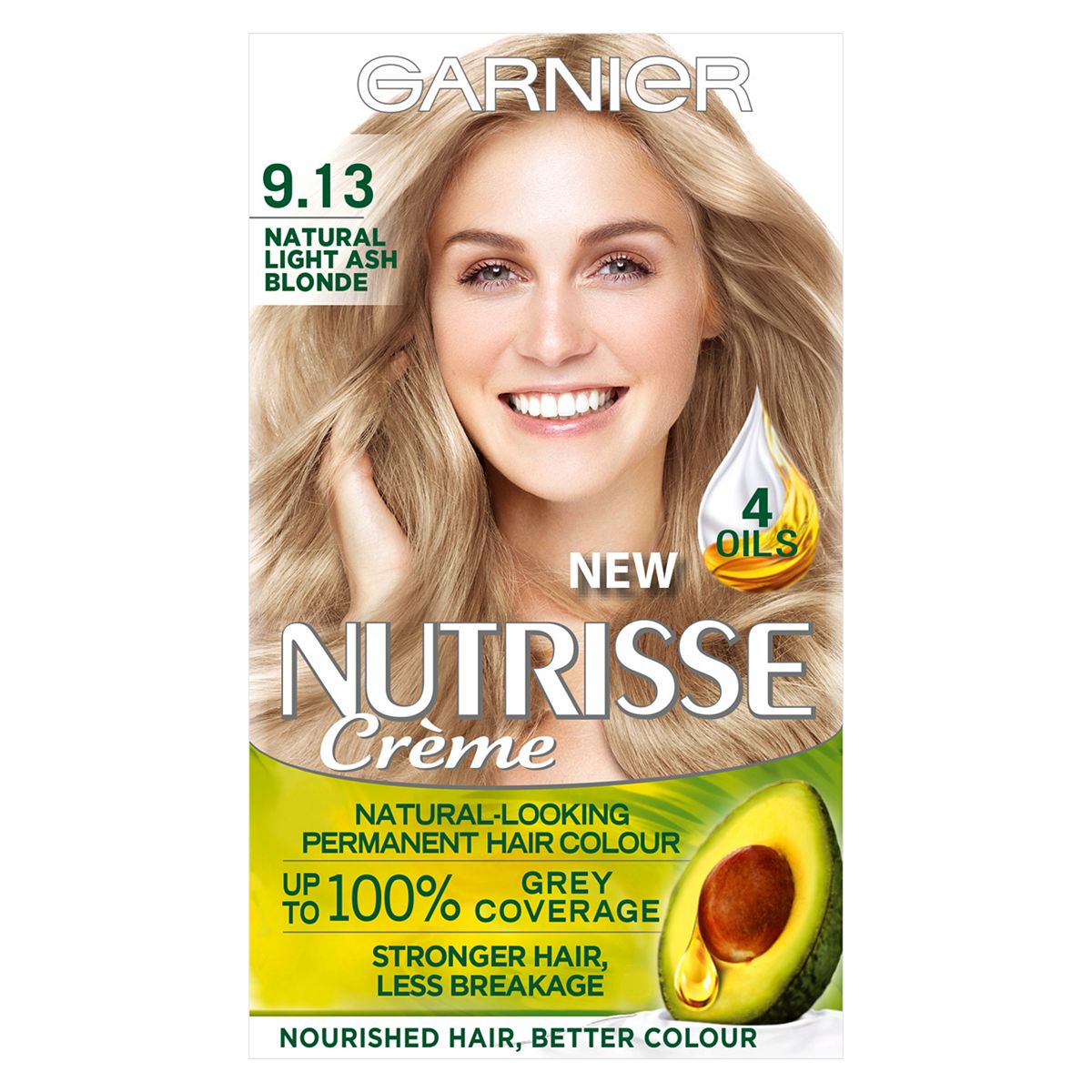 Garnier Nutrisse 9.13 Light Ash Blonde Permanent Hair Dye GOODS Boots   