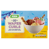 ASDA 20 Wafer Curls GOODS ASDA   