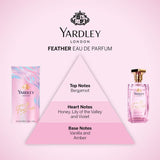 Yardley London Feather eau de parfum 100ml - British product