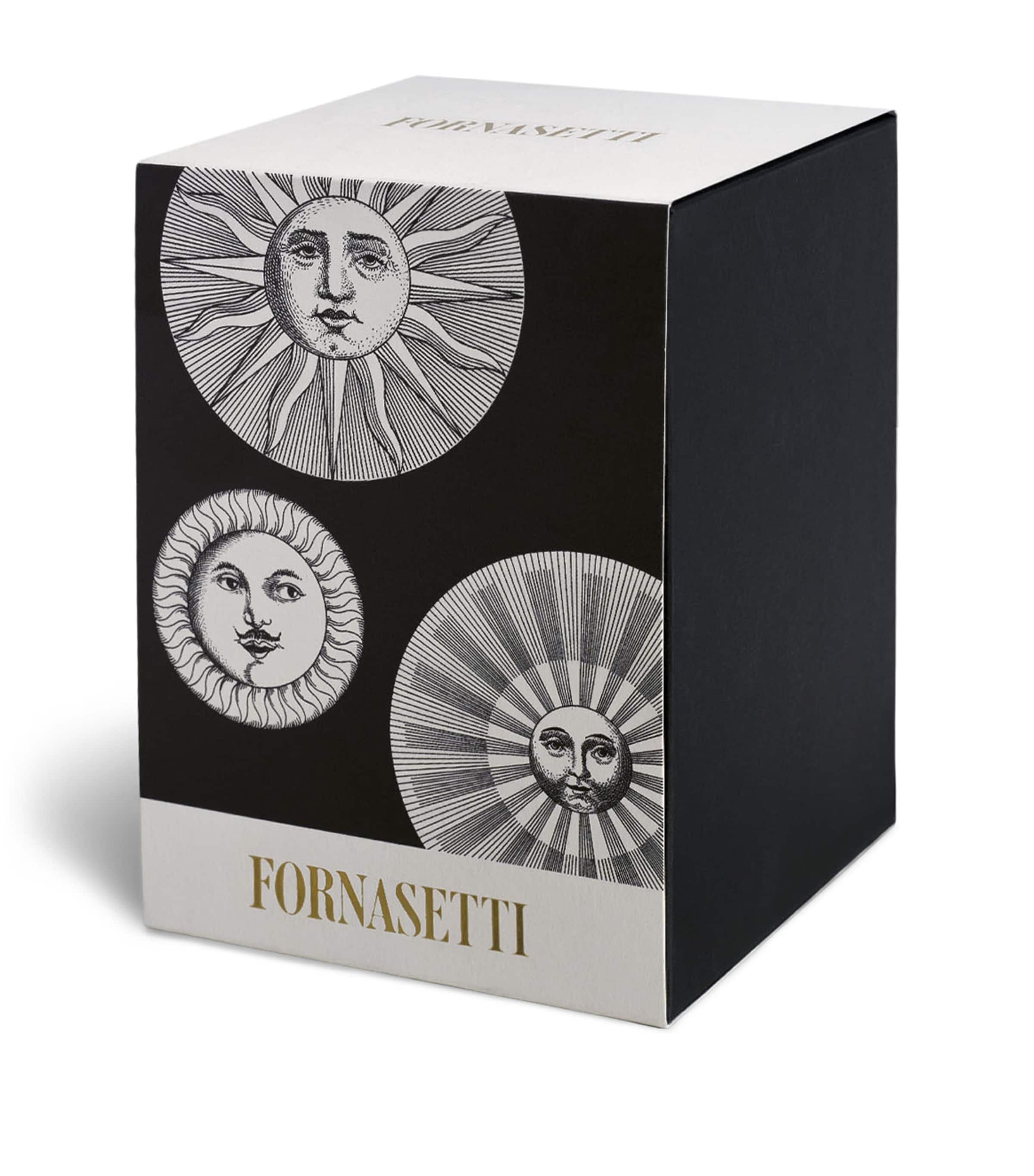 Fornasetti Soli e Lune scented candle with gold detailing, 235g - British product