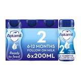 Aptamil 2 Follow On Milk Formula Multipack 6 x 200ml GOODS Boots   