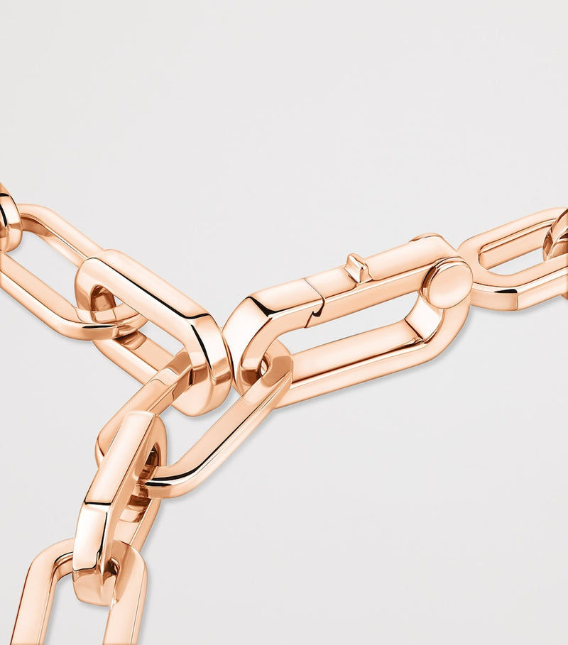 Messika Move Link pink gold diamond bracelet 1.03ct (British brand)