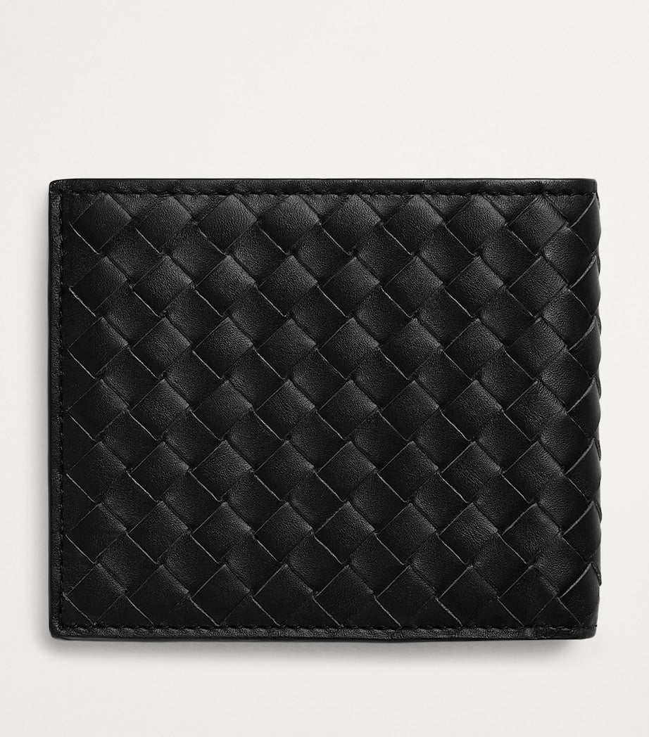 Bottega Veneta Intrecciato Leather bi-fold wallet, imported from the UK