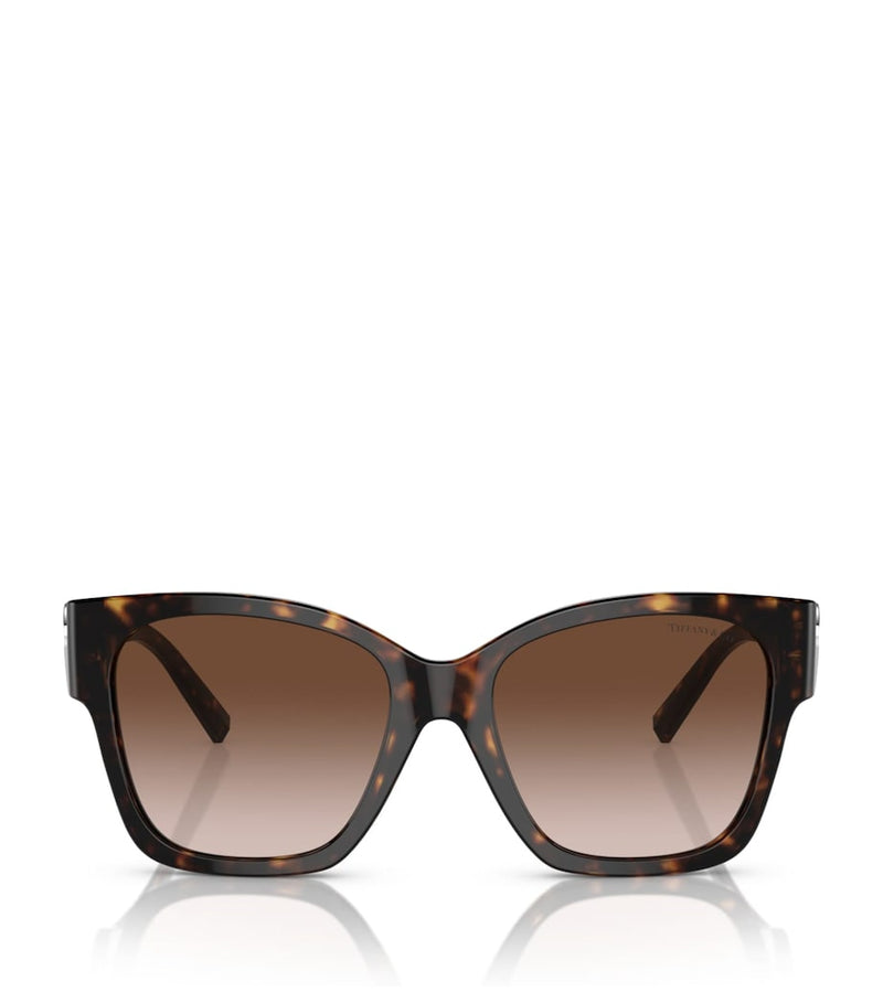 Tiffany & Co. acetate square oversized sunglasses, UK version
