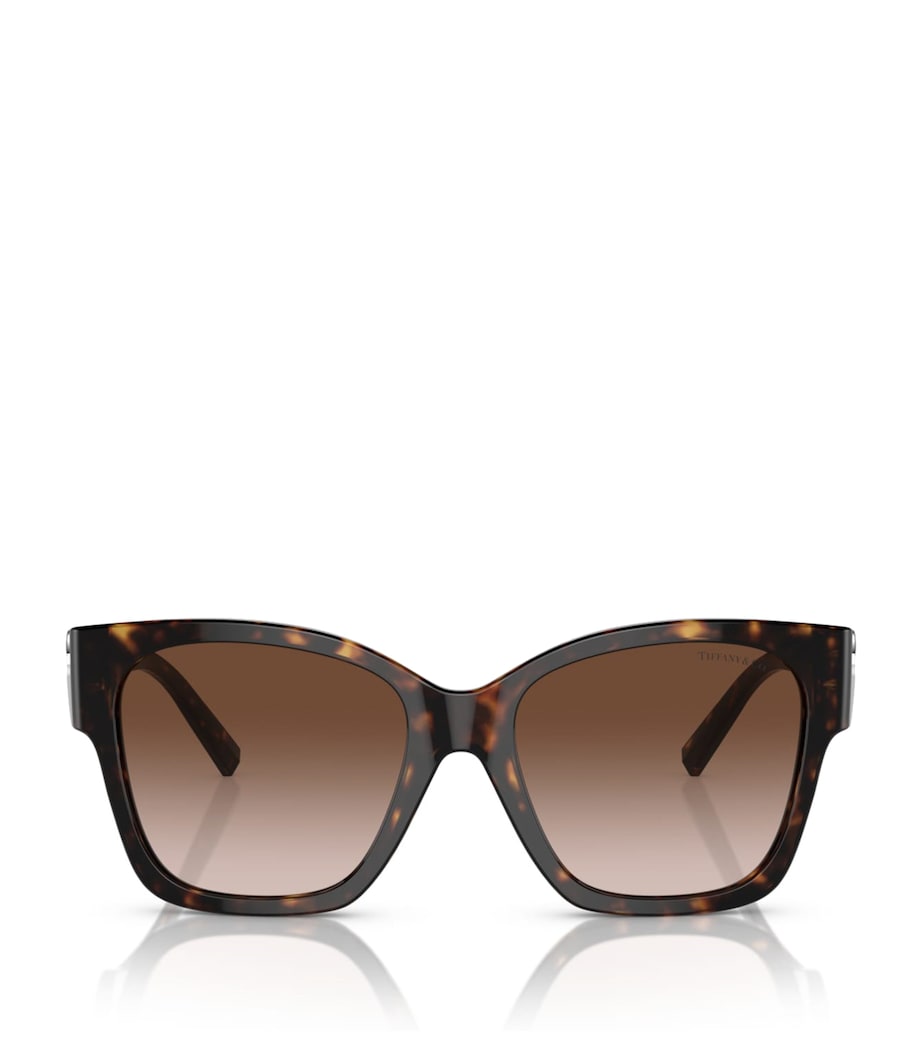 Tiffany & Co. acetate square oversized sunglasses, UK version