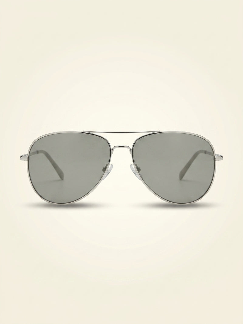 Prada PR 57YS aviator sunglasses in steel and polyamide (British brand)