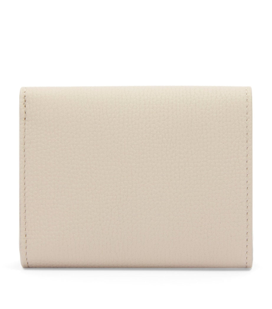 LOEWE trifold leather wallet with Anagram buckle (British brand)