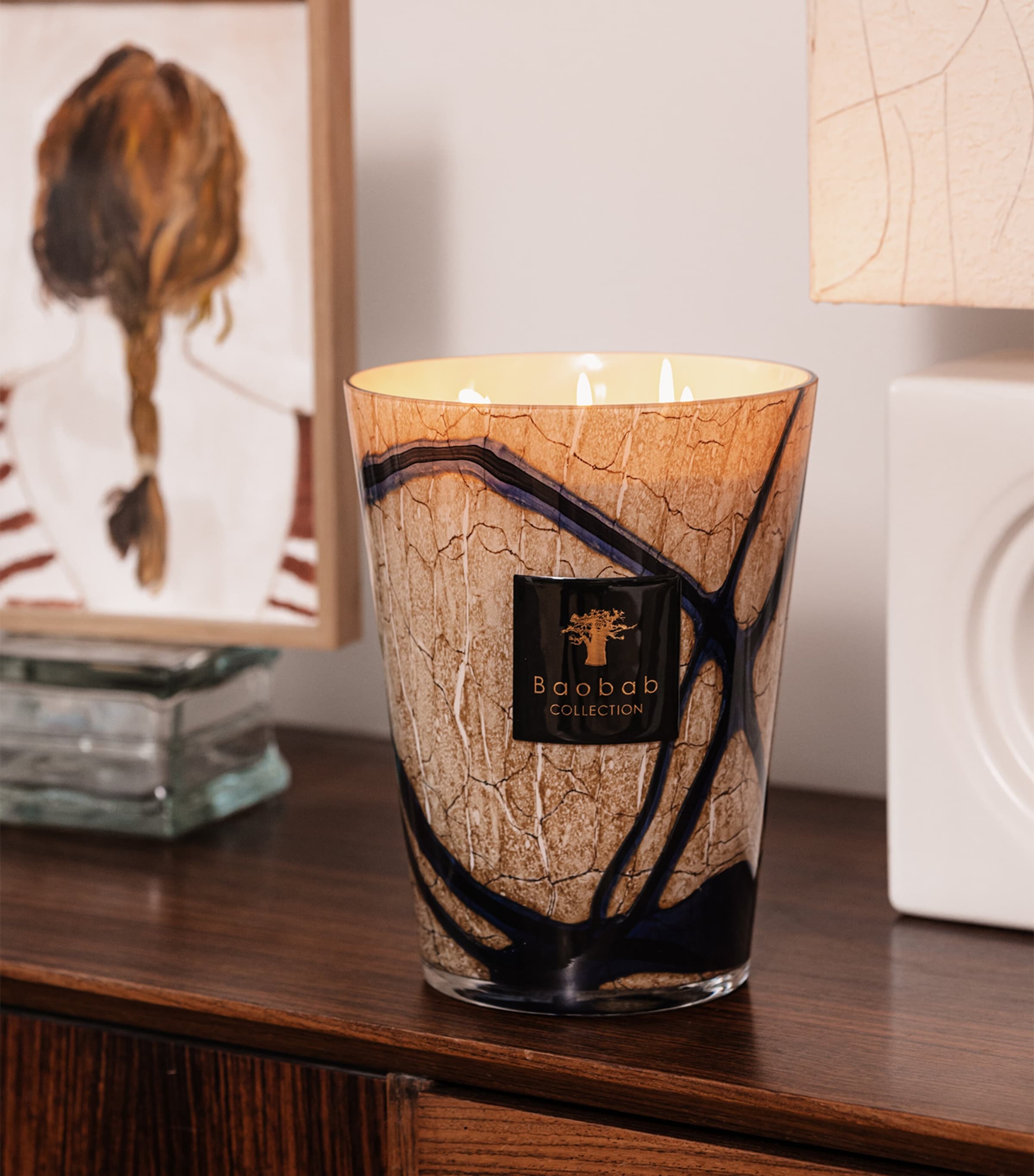 Baobab Collection Stones Lazuli Candle - British product