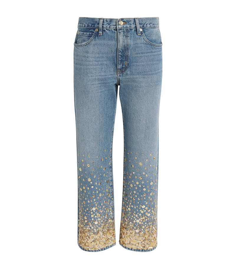 FRAME The Champagne Jeans mezclilla premium - Producto británico