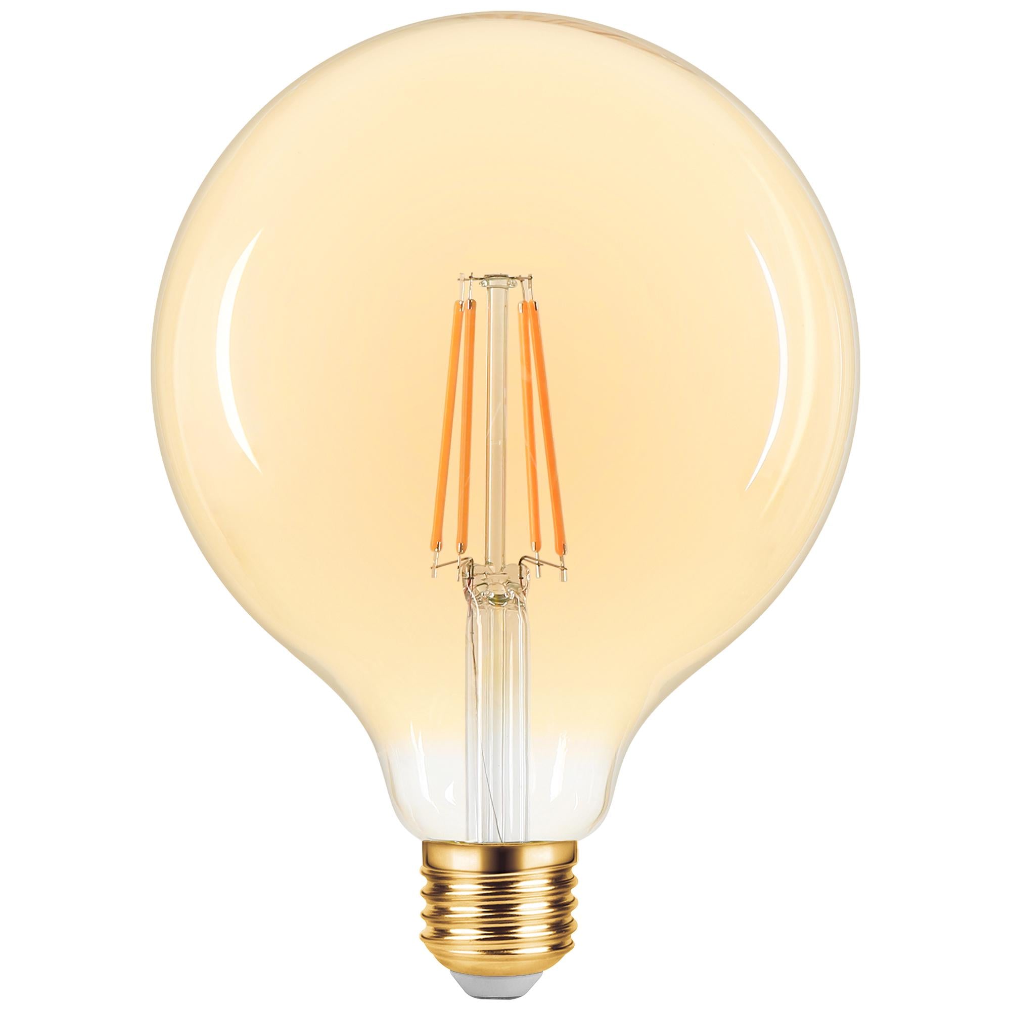 Sainsbury's Home Filament G125 Globe 3.6W ES Light Bulb GOODS Sainsburys   